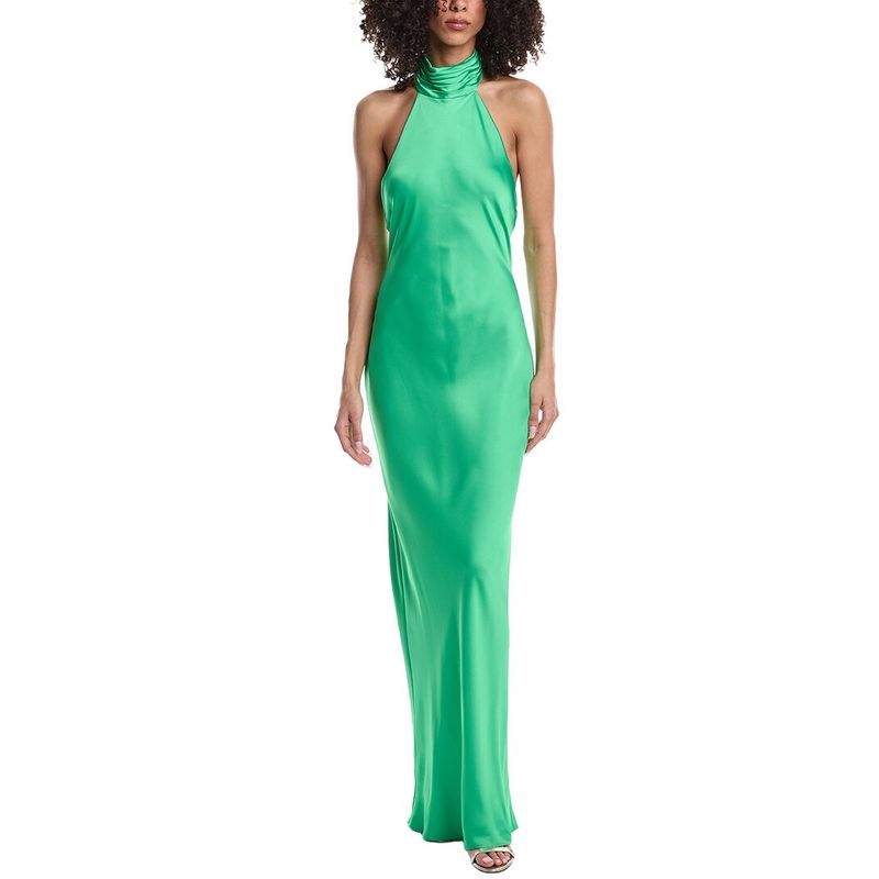 Ramy Brook Womens Tatiana Gown, Green